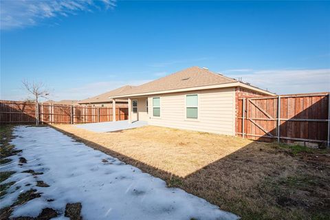 A home in Aubrey