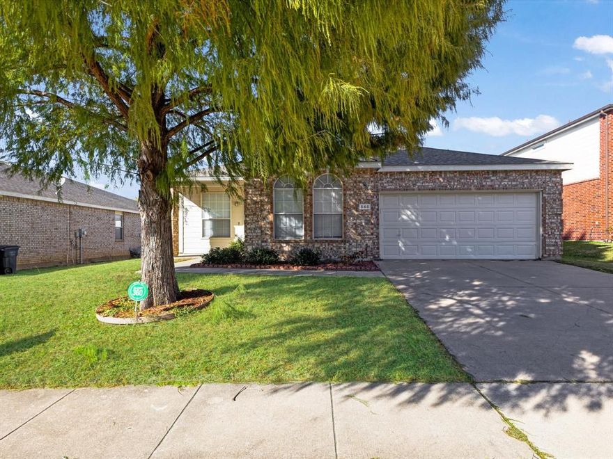 Spacious, carpet-free, and full of thoughtful details, this 3-bedroom, 2-bath rental in Crowley, TX delivers comfort, flexibility, and location all in one. Positioned at 548 Linacre Dr, this well-maintained home features nearly 2,000 square feet of living space, a formal dining room, a dedicated home office, and a cozy fireplace the kind of place where everyone can find their corner. Inside, hard-surface flooring runs throughout no carpet here, just clean lines and easy upkeep. The kitchen includes a washer, dryer, and refrigerator (all in working condition), and flows naturally into the main living spaces for everyday convenience. Need a private place to work, study, or create? The separate home office makes it easy. Step outside to a backyard made for memories, fenced, generous in size, and complete with a swing set ready for play. Plus, a community pool just a short walk away means summer weekends are taken care of. You'll also appreciate the 2-car garage, original-owner care, and quiet, residential location with quick access to local shops, restaurants, parks, and top-rated schools in Crowley ISD. Fort Worth and the broader DFW metro are just a short drive away.
Section 8 and housing vouchers are welcome.