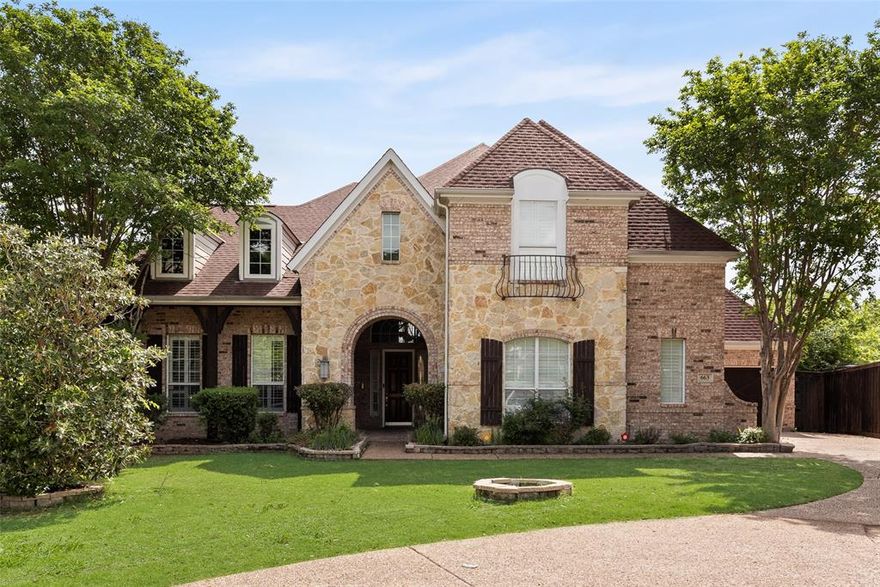 This dream home is located in the Highly coveted gated Coronado Forest community sitting on nearly an half acre cul de sac homesite overlooking the golf course! The open floor plan features soaring ceilings, curved staircase, walls of windows, 5 bedrooms, 2 down, 3.5 baths, a massive gameroom & media upstairs. The endless upgrades include: real hardwood floors, plantation shutters, 3 fireplaces, skip trial texture & faux finish paint, granite counter tops, stainless steel appliances with built-in Subzero refrigerator, custom cook station, 42 custom ash cabinets, and a built-in wine cooler. The backyard is set up for entertaining while enjoying the serene Golf Course view!