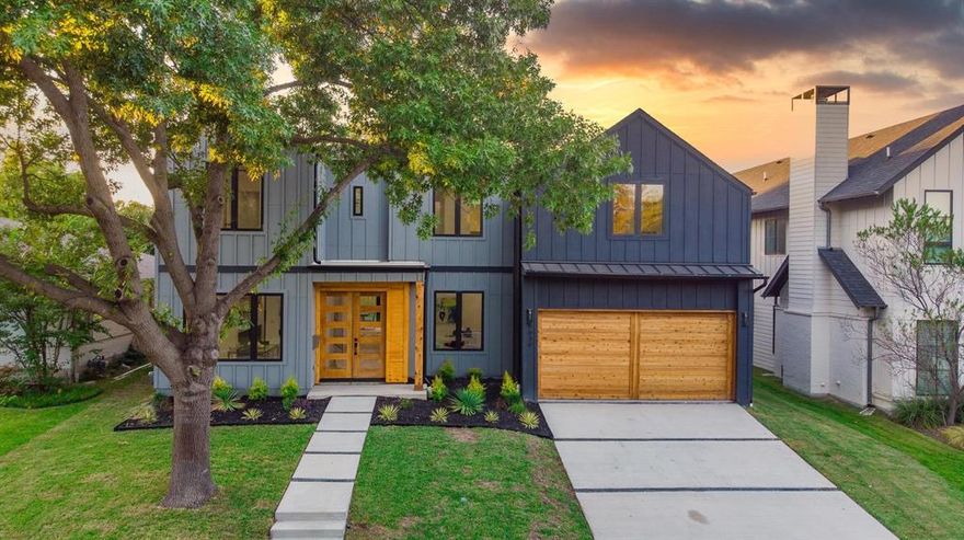 New Construction Modern traditional home Built by D magazine best home builder Potenza Homes AND in Lakewood Elementary school district. A breathtaking 24 foot ceiling in your foyer leads into your Downstairs open living area and kitchen with a large center island big enough for the whole family. The kitchen features a 42 inch built in refrigerator, 48 inch range, built in microwave drawer, ample counter space and storage. This home features 4 inch white oak floors throughout including the 5 beds 5 baths, great living areas on both  the downstairs and upstairs. Master bedroom down opens to your back patio, has a 2nd laundry in the master closet and a spa like shower with separate tub. A fantastic outdoor space with covered patio and 8 foot board on board fence. This house has it all, you just need to bring your furniture!