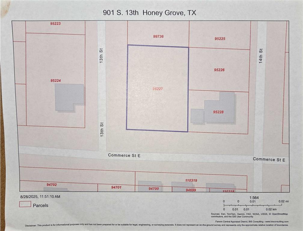 City of Honey Grove Addn - Land