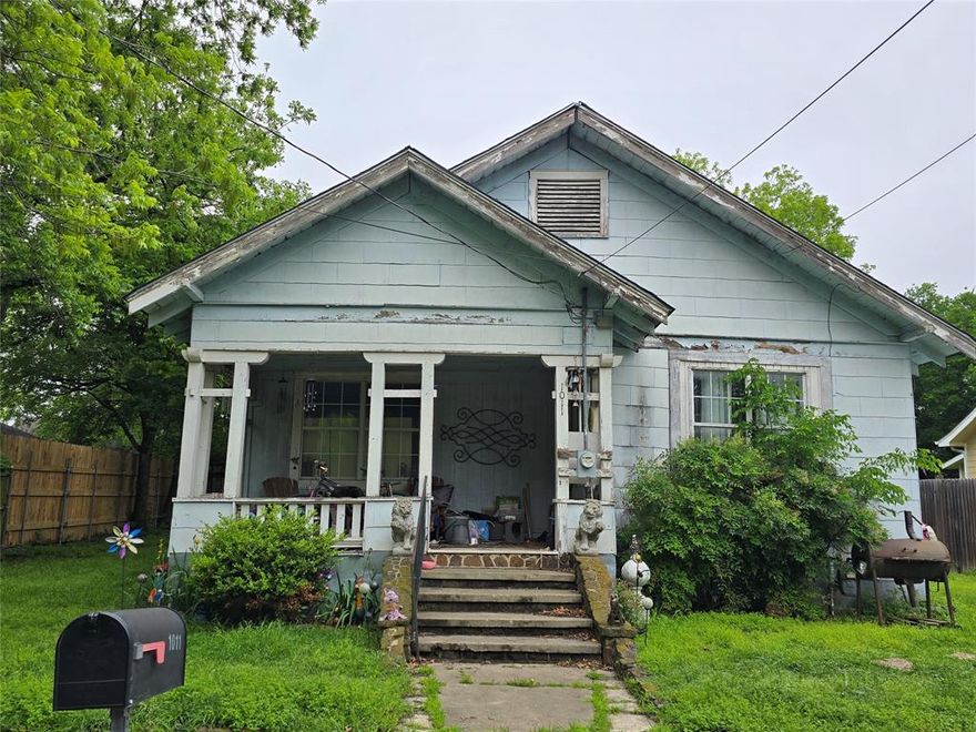 Recently remodeled on the inside. Needs TLC, priced accordingly. Great fix-and-flip or rental hold. Seller has 6 more properties available; package deals welcome. Motivated seller. AS-IS sale. Act fast.