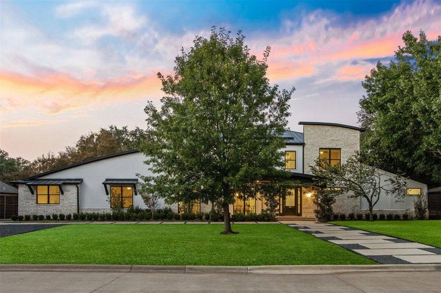 Nicely situated on impressive lot in Luna Park Estates, lies this beautiful extensively remodeled 5 bed, 5.5 bath contemporary home w-bright & open floor plan, complemented by stunning finishes with a drive-up that does not disappoint. Enjoy seamless indoor-outdoor flow from the kitchen & living area to outdoor covered patio showcasing a FP & BI grill. Well-appointed kitchen boasts high-end Thermador & Kitchen Aid apps. Relax in lavish primary suite & enjoy over-sized spa-like primary bath + large WIC. Find 3 upstairs bedrooms as well as media room w-built-in wet bar on 2nd floor that makes for wonderful family retreat. One bedroom, optional office, ideally located opposite side of home next to utilitarian 3-car garage w-epoxy flooring. Endless outdoor options w-tons of useable space and immaculately turfed side yard. Opportunity for nearly $0 summer electric bill, with full-house power generation and backup TESLA solar panels and batteries under warranty through 2047!