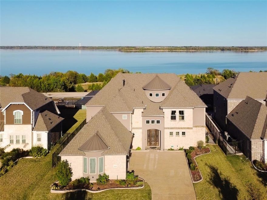 Lakeview Luxury ! Meticulously Maintained ! Inspiration Community !

Experience lakeside elegance in this stunning two-story home by Castlerock, offering the perfect blend of luxury, comfort, and functionality—with unobstructed views of Lake Lavon.

A grand iron front door opens to soaring ceilings and a spacious open-concept layout filled with natural light. The chef’s kitchen is the heart of the home, featuring granite countertops, custom cabinetry, dual ovens, and a built-in refrigerator—ideal for everyday living and entertaining.

Retreat to the primary suite with tranquil lake views and a spa-inspired bathroom complete with dual vanities, frameless glass shower, and Hollywood-style soaking tub. Upstairs, enjoy movie nights in the media room, game time in the loft, and sunsets from the expanded balcony overlooking the lake. Three additional bedrooms provide space for family or guests.

Highlights include a 3-car garage, oversized backyard, and premium upgrades throughout.

Welcome to the award-winning Inspiration community—where resort-style living meets everyday convenience. Club Inspiration offers a two-story fitness center, clubhouse, playground, event lawn, and grilling pavilion surrounding four sparkling pools, a 350-foot lazy river, beach entry, and private cabanas—all with views of Lake Lavon.

Recreational features include pocket parks, a dog park, the 19th Hole putting green, and sand volleyball at Inspiration Point Park. Trails connect to Trinity Trail, a scenic 25.5-mile walking and equestrian path along the lake. Fully stocked fishing ponds offer family fun.

Inspiration is where luxury and lifestyle come together.