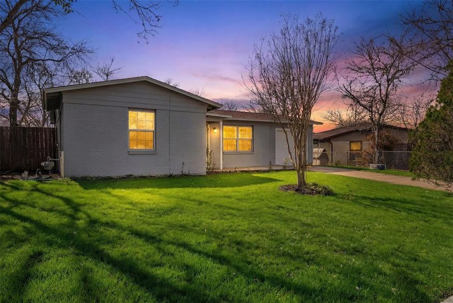 Welcome to this centrally located Arlington home offering comfort, convenience, and easy access to major highways. Situated near I-30, UTA, shopping, dining, and entertainment, this property provides the perfect balance of accessibility and neighborhood charm. Roof and windows were replaced approximately 4–5 years ago.

Inside, you’ll find a functional layout with spacious living areas, natural light, and great potential to make it your own. The backyard offers room for outdoor enjoyment, entertaining, or future customization.

Whether you're a first-time buyer or looking for a centrally located home close to everything Arlington has to offer, this property is one you won’t want to miss.