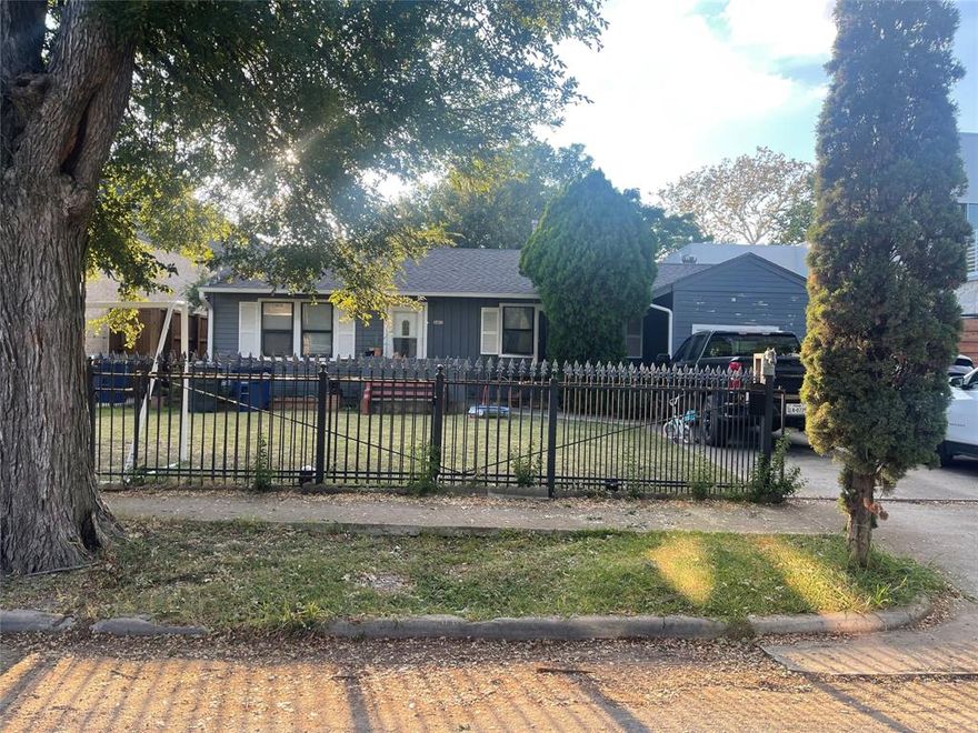 This home offers an exceptional opportunity for builders, investors, or visionaries. This 60x129 lot is located on the most desirable street in Midway Hollow! Whether you choose to start fresh with a custom build or reimagine the current footprint, this large lot gives you the flexibility to maximize value in one of Dallas’s most desirable neighborhoods. Home is offered in as-is condition with no tours of home until a contract is in place. Bring your plans and unlock the full potential of this premier lot. Purchaser shall confirm all measurements.