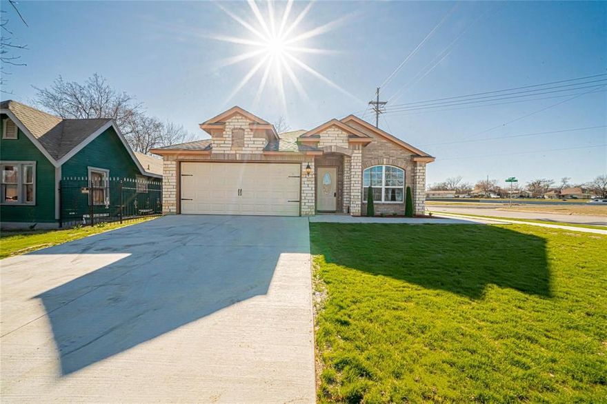 GET UP TO $15,000 USD IN CLOSING COST AND DOWNPAYMENT ASSISTANCE! *Must qualify!* Fairly new corner-lot home in the popular community of Burchill Addition in Fort Worth; beautifully maintained and move-in ready! This single-story gem offers great curb appeal and easy living with a functional floor plan that’s perfect for modern living. Inside, you’ll find spacious living areas filled with natural light and comfortable rooms designed for everyday living. ALL APPLIANCES STAY (refrigerator, stove, full-sized washer and dryer and microwave)! Ask about additional FREE money for homebuyers from the City of Fort Worth! Conveniently located with quick access to I-35W, I-30, and Hwy 287, making commuting is a breeze. Just minutes from Downtown Fort Worth, the Stockyards, Panther Island Pavilion, and local parks, this home puts entertainment, dining, and shopping right at your doorstep. With its prime corner location and well-kept features, this property is a standout opportunity you don’t want to miss!