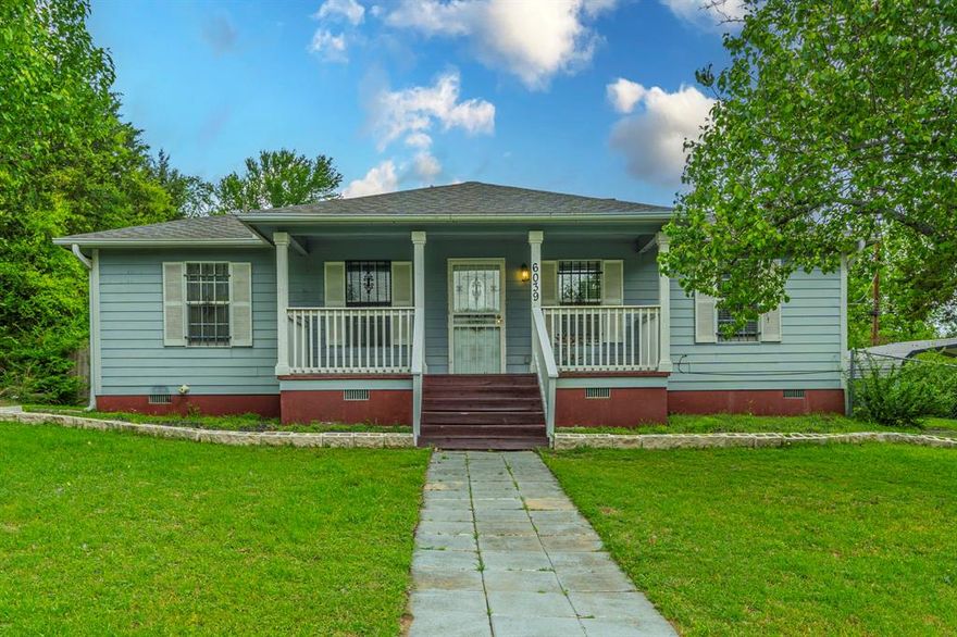 Discover this inviting 3-bedroom, 2-bath home nestled in the quiet Highland Hills neighborhood. Offering 1,056 sq. ft. of functional living space, this single-story residence features central air and a convenient covered driveway. The standout feature is the massive backyard, providing ample space for outdoor activities, gardening, or pets. Ideally situated for commuters with quick access to I-20 and I-45, and just minutes from Glendale Park. A perfect opportunity for first-time buyers or investors seeking value in a growing community.