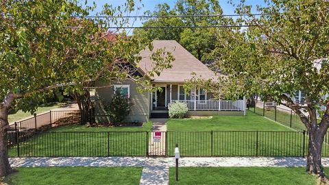 A home in Cleburne