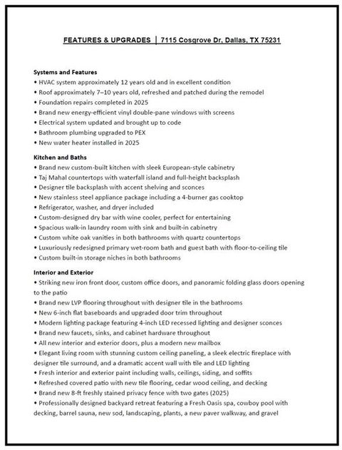 Tiny photo for 7115 Cosgrove Drive, Dallas, TX 75231 (MLS # 21196341)