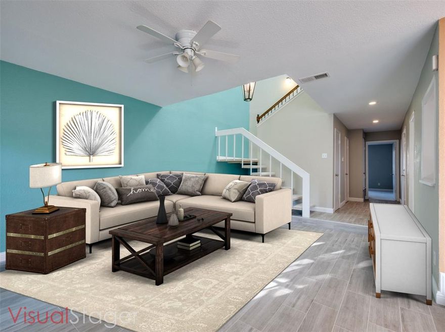 Discover a beautifully designed Townhome w 3 en-suite bedrooms. Recent Updates include, new floors downstairs, updated kitchen counters, cabinets, backsplash, kitchen sink and kitchen paint. The upstairs Primary bathroom updates include, new sink, new counters, cabinet and updated shower. This is an ideal primary residence or rental property, due to its proximity to University of Texas at Dallas. Each of the 3 en-suite bedrooms has their own private bathroom & very spacious walk-in closets! Perfect for professionals, college students, roommates & families. Enjoy the private & gated courtyard entry into the home, bright and inviting living room filled w natural light, wood burning fireplace, ideal for sophisticated entertaining & comfortable family living. The 1st floor offers 1 en-suite bedroom, spacious kitchen w plenty of counter & cabinet space, the oversized dining area opens to the expansive living area with views of the private back terrace. The 2nd floor offers 2 en-suite bedrooms, 1 en-suite includes a wood burning FP & private balcony. The full-size WD is on the 2nd floor, along with another private balcony & the 3rd en-suite bedroom! WOW! Easy access to 635, 75, Texas Instruments & 25 min from Downtown