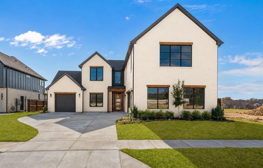 Recently completed and nestled within The Grove, an exceptional community crafted by Maykus Custom Homes, this 5-bedroom, 5-bathroom residence offers the perfect balance of privacy and convenience. Situated in the highly sought-after Keller ISD, this home is tucked away in a peaceful setting, yet only minutes from the vibrant core of North Richland Hills, where premier shopping, dining, and entertainment await. This home features real hardwood floors, Bosch appliances, and is fully foam encapsulated to ensure the utmost energy efficiency, providing both luxury and sustainability in every corner.  Welcome to The Grove-where timeless craftsmanship meets modern living.