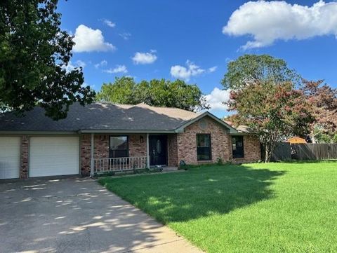 A home in Cleburne