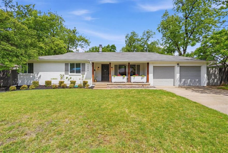 There is so much to love about this Westcliff 1950s home, starting with the fact that all the expensive, big-ticket items are already taken care of. At 4644 Selkirk, you get the best of both worlds -classic charm alongside a full HVAC replacement, a tankless water heater, & updated windows that overlook the true star of the property: the backyard. If you want to be the house where everyone gathers, this setup is hard to beat. The sparkling pool was recently resurfaced and fully replumbed with new pipes in 2021, giving you all the fun of a pool without the headaches. The oversized covered back patio offer plenty of room for a grill and lounge setup, and with electrical already run, you are set for an outdoor TV & speakers from day one. The seamless transition inside reveals a floor plan that is both straightforward and functional, anchored by original wood floors and a fireplace that serves as the heart of the home. One of the standout features is the dedicated home office; it is a true workspace rather than a converted corner, which is a massive win for anyone who needs a private office without sacrificing a bedroom. The interior feels fresh and move-in ready with a beautiful updated kitchen, neutral paint throughout and refreshed bathrooms featuring a new shower and toilets. Every corner of the home reflects a level of care that ensures the new owners can focus on settling in rather than a to-do list. Plus, the location puts you in a prime spot to enjoy the best of Fort Worth. You can be on the Trinity Trails or at Foster Park in minutes, and the commute to downtown or local schools is as easy as it gets. This isn't just a house that looks great in photos; it is a well-maintained home where the heavy lifting is done and the lifestyle is already built-in. From the updated systems to the premier Westcliff location, this home is ready for its next owner to move in and enjoy it.