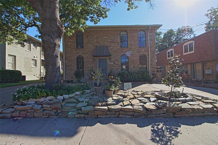 Rare University Park investment opportunity in one of Dallas’s most desirable neighborhoods. Built in 1974 on raw land originally purchased by the owner’s family, this brick triplex offers exceptional potential for renovation, long-term leasing, or future redevelopment. The property totals 4,096 sq ft on a pier-and-beam foundation and includes three separate residences with three individual gas and electric meters. The front two-story unit features three bedrooms and three full baths, while the two rear units are identical—each with two bedrooms, two full baths, and private entrances. Altogether, the property offers seven full baths, three kitchens, and a detached 486 sq ft carport. Zoned multi-family, this layout is ideal for an owner-occupant, multi-generational living, or income property. Located within Highland Park ISD, just minutes from SMU, NorthPark Center, and Downtown Dallas. Enjoy walkability to Snider Plaza, home to neighborhood favorites like East Hampton Sandwich Co., Kuby’s Sausage House, and other locally loved dining spots that capture the charm of University Park living. This is an exceptional chance to invest, renovate, or reimagine a timeless property in a premier University Park location.