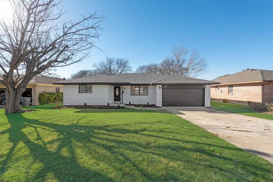 Welcome home to a classic charm and tons of updates in an established Dallas neighborhood. This 1-story brick home spans approximately 1,732 sq. ft. on a generous lot, offering 3 bedrooms and 2 full bathrooms a comfortable layout. Inside, you’ll find an open living and dining area that flows into a secondary seating space perfect for everyday living and gatherings. Three spacious bedrooms are thoughtfully arranged with two full baths nestled conveniently nearby. The property includes an attached 2-car garage and a large front yard plus a fenced backyard, giving you outdoor space to personalize.