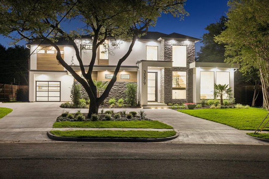 Fresh & Fantastic! Come see what sets Laguna Homes above the rest. This second generation home builder delivers the 'WoW' factor with quality construction and luxury finishes.  Come experience the coastal aesthetic and bonus amenities that differentiate this house from the rest.  The new owner will appreciate the oversized backyard and fully landscaped front yard; covered patio prepped for motorized mosquito screens; oversized 3-4 car garage plus additional parking in the circle drive. An open plan featuring lofty ceilings and generous windows fills the interior with natural light. Off the kitchen is a flex-space that can be transformed into a room that serves YOUR LIFESTYLE.  Imagine having a FIRST FLOOR MEDIA ROOM - play room - gym, library, studio or a living area adjacent to the guest suite. The possibilities are endless and make this a multi-generational house that grows and evolves for your whole family to enjoy. Other luxury amenities include with high-end finishes & appliances that make this house a true stand-out! The entry is adorned with an impressive floating stair with glass railings, large art walls, a glass enclosed wet bar and a dramatic, modern chandelier.  Once embellished with art, the entry will be a showcase for the owners to express their personality and style!  Upstairs, the game room features it's own kitchenette, plenty of natural light and a glass railing overlooking the great room down stairs. Three ensuite bedrooms, each with a spacious closet, open to the game room.   Back on the first floor, there are 2 attached garages. Ask agent about the potential car lift that enables  garage parking for 4 vehicles.