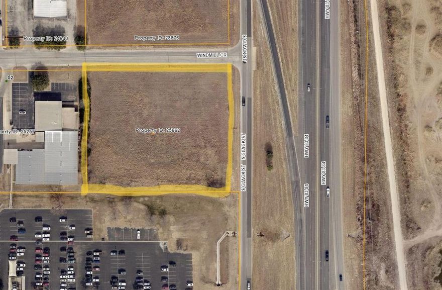 Property is zoned General Retail (GR) and is ready for development.