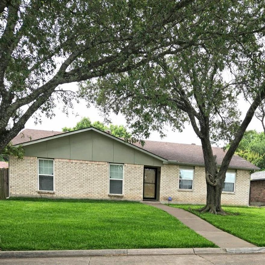 Beautifully updated home in pristine condition featuring a spacious living area with a wood burning fireplace and custom mantel. The gally style kitchen includes a built in microwave, stainless steel appliances, and ample cabinet space. A separate dining area with decorative lighting provides an inviting space for meals and gatherings.

Interior highlights include three bedrooms, two full baths, laminate wood flooring, ceramic tile in wet areas, ceiling fans, and window coverings throughout. Enjoy outdoor living with a private swimming pool, ideal for cooling off during hot summer months. Property also offers electronic rear access gate for added convenience.

This home is move in ready and offers comfort, style, and everyday functionality. Schedule your showing today.  Seller is willing to negotiate — send all offers.