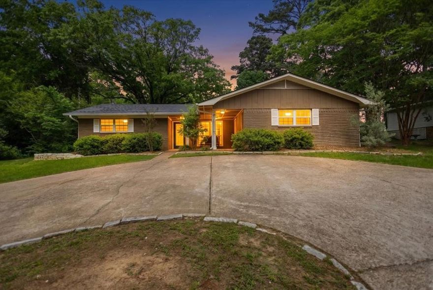 Welcome home! Settle in and enjoy the good life. This 3 bedroom, 2 bath home offers 1,778 square feet with a comfortable layout, a relaxed feel, and plenty of space to spread out. The generous lot gives you breathing room without losing that neighborhood feel. Inside, the split primary suite gives you a little extra privacy, while the beautiful rock fireplace adds warmth and character to the main living area. The kitchen is nice and roomy, featuring an island that works great for meal prep, casual bites, or catching up with friends. There’s also a large dining room that could easily double as a playroom orsecond den, plus a wall of windows that brings in natural light and overlooks the backyard. You’ll also find a spacious laundry room and a versatile office storage building out back, giving you extra room for hobbies, work, or weekend projects. The backyard has already been improved with a newer retaining wall and French drains, and there’s still plenty of room to create the pool setup you’ve been dreaming about. A circle drive in front adds convenience and curb appeal, while the backpatio is ready for grilling, relaxing, and enjoying East Texas evenings. Set in Hideaway’s private, gated golf course and lake community, this home puts recreation close to home and Lindale’s shopping and dining just a short drive away, including local favorites like The Cannery and LaCascio’s Scratch Italian. If you’ve been looking for a place that feels easy, functional,and full of potential, this one is worth a look.