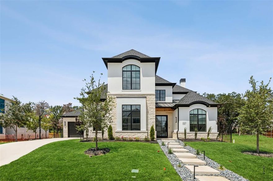 This custom-built Calais home in the prestigious Metairie community is a true stunner. Featuring 5 bedrooms and 5.5 baths, this home impresses with an open floor plan and high-end finishes. A wall of 10-foot high sliding glass doors offers a view of the marble pool and patio with and outdoor kitchen just in time for the Texas summer months.  Take in the incredible green belt vista with a path from the home providing extra room between one of the neighboring homes. The media room boasts a 7-point surround sound system. Each bedroom includes an ensuite bathroom and a walk-in closet, with all closets equipped with electric sockets.  This home offers exceptional convenience, being just 10 minutes from DFW Airport and minutes away from Bicentennial Park.  Also, experience Southlake recreational facilities!  Are you ready to make Southlake your zip code today?