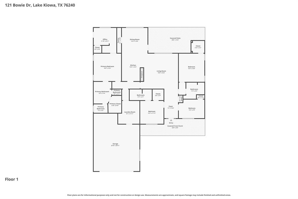 Lake Kiowa Map 12 - Residential