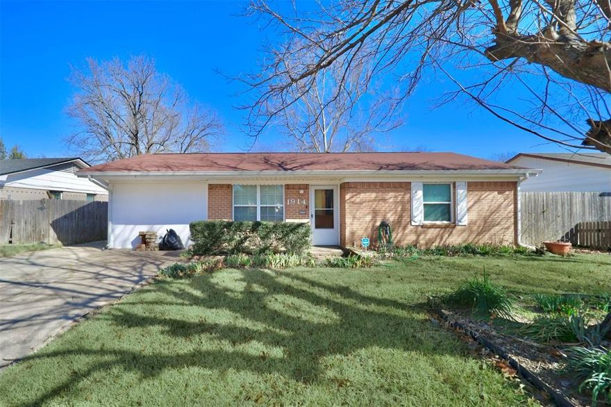 NEWLY REDUCED PRICE! Great investment opportunity or your first homestead purchase with a little TLC! This property was remodeled to have three bedrooms and one bonus room that was utilized as a fourth bedroom. The extra spacious main living area is great for gatherings and has plenty of natural sun light, plus it comes equipped with a built-in lighted wall storage. There is a large covered patio out back to relax under within your private backyard, and a powered shed that can be turn into a detached home office or workshop - it even has a window AC unit! The full bath inside of the home was fully remodeled to look more modern and to have a nice bright feel. The primary bedroom next to it has ample room for your furniture and comes with built-in mirrors. The back portion of the roof was replaced in 2019, the front in 2023, and gutters replaced in 2025. The five bedroom windows along the southside of the home were replaced in 2017 and come with a lifetime transferrable warranty. Don't let this one pass you by and be able to call it your home soon! *Property to be sold AS-IS.*