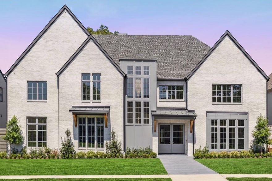 Welcome to this stunning transitional modern New Construction home nestled on a spacious lot in the Heart of Preston Hollow. This Exceptional Estate designed by Emerson James Studio boasts 5 bedrooms and 6 bathrooms, offering ample space for comfortable living. Step inside to discover elegant white oak floors that lead you to a see thru wine room and a stylish coffee bar, perfect for entertaining guests. The luxury stainless steel appliances in the kitchen add a touch of sophistication, while the dedicated office provides a quiet space to work. Custom Grade finish outs and elevated lighting enhances the ambiance throughout the home. Enjoy outdoor dining with the convenience of an outdoor kitchen. The downstairs primary suite offers a haven of relaxation with its oversized bath, complete with a standalone tub, separate vanities, and a walk-in shower. The game room is ideal for leisure activities. With an abundance of natural light, this home is truly a bright and beautiful retreat.