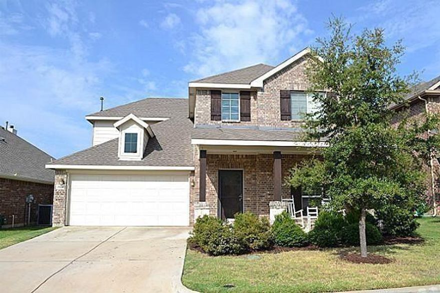 Well-kept home in Craig Ranch North w-covered front porch!Versatile formal dining area could be used as a study or additional living area. Chefs kitchen w-granite counters, stainless appliances,gas cooktop,tile floors, brkfst bar & spacious nook. Family room w-gas fireplace,vaulted ceilings & tons of windows, making it light & bright. Spacious priamry suite complete w-garden tub, separate shower & walk-in closet. Game rm & 3 BR + full bath up. Frisco ISD.