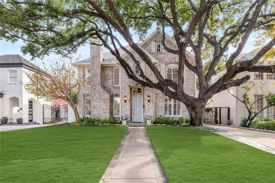 Beautifully updated and meticulously maintained home on a 7,000 sq ft lot in Armstrong Elementary.  In addition to the main house, there also is a spacious 525SF guest quarters above the garage, offering both privacy and convenience. Step inside to find a newly updated kitchen that opens seamlessly to the formal living area, ideal for both everyday living and entertaining. The downstairs office, connecting to the living room, enhances the flow of the home, perfect for those who work from home or need a quiet retreat. The luxurious primary suite includes a large bath and a cozy sitting area, creating a tranquil space to unwind. The three additional bedrooms offer with en suite baths, ensuring privacy and comfort for everyone. Two of the bedrooms share a Jack and Jill bath, adding extra functionality. The outdoor space is equally impressive, featuring a covered patio, turfed backyard, and built-in outdoor grill—perfect for entertaining or enjoying the beautiful Texas weather. Located within walking distance to the Katy Trail and Armstrong Elementary, this home offers an exceptional lifestyle in a prime location. Don't miss the opportunity to call this stunning property yours!