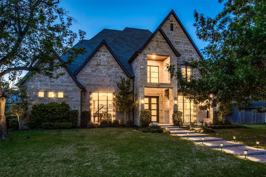 This stunning transitional home in the heart of PH offers an exceptionally inviting atmosphere! A grand two-story entryway welcomes you, flanked by a formal dining room and an exquisite study featuring built-ins. The spacious open-concept layout combines the great room, dining area, and large island kitchen, perfect for entertaining. Floor-to-ceiling windows fill the space with natural light and provide beautiful views of the brand-new pool, spa, water wall with smart features, fire pit, and covered patio with an infrared BBQ. The master suite, an additional bedroom, two offices, and a wet bar with wine storage are all located on the first floor. Upstairs, you'll find three bedrooms, a game room with a wet bar, and a media room. The home features smart light switches for automated, scheduled lighting scenes, both inside and out, and is compatible with Apple HomeKit, Alexa, and Google Assistant. Enjoy gigabit-speed internet, Ethernet CAT5 ports, and Mosquito Nix for added comfort.