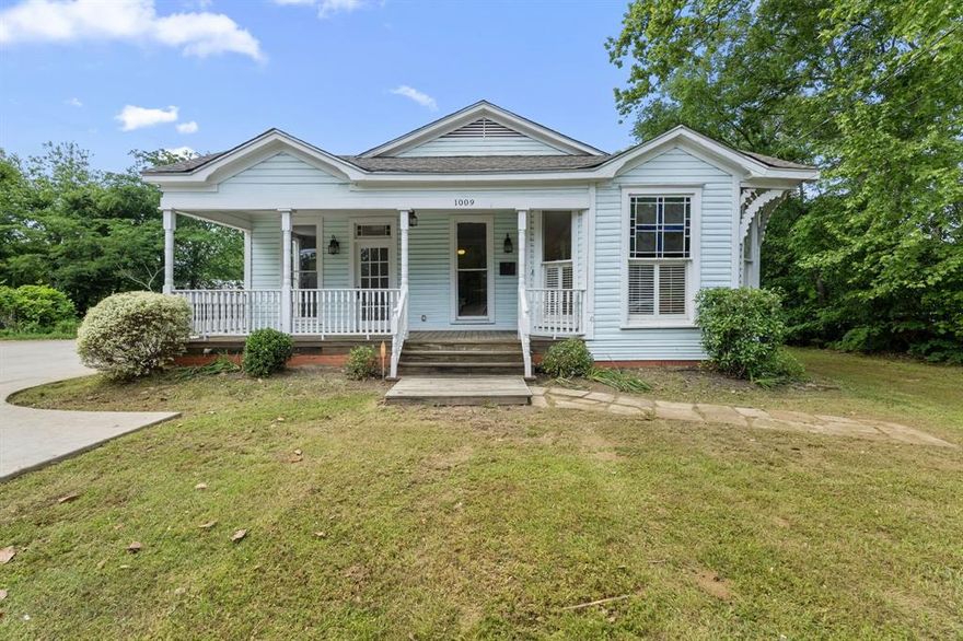 Don't miss out on your opportunity to own this rare and versatile property built in 1930! Thoughtfully restored and spanning 2,229 sq ft, it presents an exceptional opportunity for residential, commercial, or mixed-use possibilities. Currently designed as an office with five private rooms, three full baths, and a welcoming reception area, the flexible layout can easily transform into a four-bedroom, three-bath home or a convenient live and work space. The updated kitchen boasts butcher block countertops and opens to a cozy dinette, where French doors lead to a covered back porch—perfect for relaxed gatherings or client visits. Rich in character, with original woodwork and warm finishes throughout, this Mineola treasure invites you to imagine the possibilities. Schedule your showing today and discover its incredible potential!