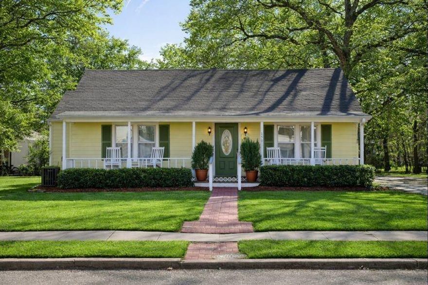 Timeless Charm on Bonham Street - Discover the perfect 1940s character in this beautifully preserved gem. Located in the heart of historic Commerce, 1505 Bonham Street sits on one of the city's most charming tree-lined lots, offering a quintessential small-town lifestyle.  Built in 1945 and meticulously maintained, this 3-bedroom, 2-bathroom residence spans a generous .29-acre lot. Inside, the home unfolds with an open floor plan, designated dining, and two expansive living areas, providing effortless versatility for quiet movie nights or entertaining. The second living area features an elegant electric fireplace, offering cozy warmth and sophisticated ambiance without hassle.  The kitchen features stainless steel appliances for the home chef, durable tile counters, ample cabinetry, an island, and an open-concept flow that connects the cooking, dining, and living spaces perfectly. Each spacious bedroom is filled with natural light and old world charm, while the bathrooms have been thoughtfully kept to preserve the home’s classic roots. Step outside to your expansive backyard entertainer's paradise! The outdoor setup is ready for your first summer BBQ, featuring: A bricked sitting area for starlit conversations, an outdoor grill and sink which can remain with the home, an attached one-car garage plus an additional two-car carport.  Schedule your showing today!