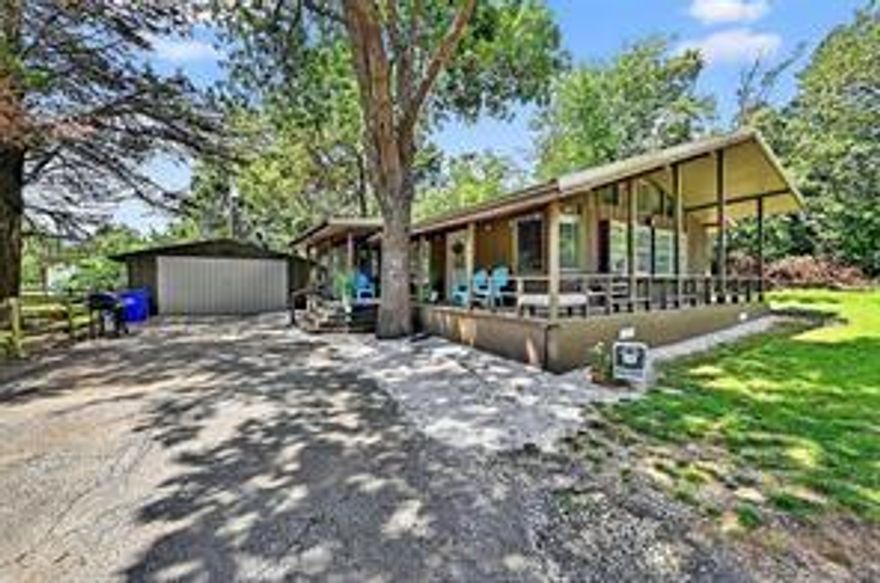 Lake Living at Its Best – 3 Bed, 2 Bath Retreat
Don’t miss this incredible opportunity to own your own slice of lake life! Whether you’re looking for a weekend escape, an investment opportunity, or a peaceful full-time residence, this charming 3-bedroom, 2-bath home offers the perfect balance of comfort, functionality, and relaxation. Step inside to find a welcoming and versatile layout, ideal for both entertaining and everyday living. The spacious living area provides plenty of room for gatherings with family and friends, while large windows bring in beautiful natural light. The kitchen offers ample cabinetry and counter space, perfect for preparing meals after a day at the lake. Each bedroom is comfortably sized, offering room for guests or family, and the two full bathrooms provide convenience and privacy for everyone. A brand-new roof adds extra peace of mind and long-term value. Located just minutes from the water, you’ll love the peaceful surroundings and the easy access to fishing, boating, and all the fun of lake living. Whether you envision this home as your personal getaway, a short-term rental, or your forever residence, the possibilities are endless. This is truly a must-see property for anyone dreaming of the lake-area lifestyle — come experience the charm, space, and tranquility this home has to offer!