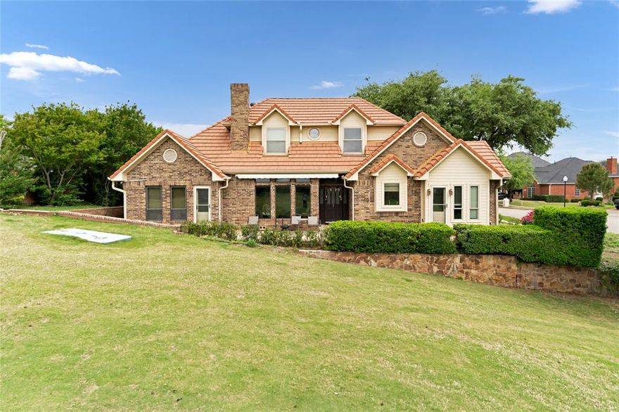 Located in the highly sought-after Hackberry Creek community of Las Colinas, this beautifully maintained home offers a rare blend of comfort, privacy, and resort-style living within a secure gated and guarded neighborhood, all served by top-tier schools. 

This thoughtfully designed residence features 3 spacious bedrooms and 2.5 bathrooms, slate roof and updated bathrooms, perfectly positioned on a quiet cul-de-sac for added peace and safety. What truly sets this home apart is its exceptional setting—adjacent to the golf course and waterfront, with breathtaking panoramic views of the fairway and a serene, fountain-filled lake. Whether you're enjoying your morning coffee or unwinding with an evening glass of wine, every moment here feels like a retreat.

Inside, the home is filled with natural light, enhanced by skylights and large windows that bring the outdoors in. The entire downstairs showcases elegant, newly installed solid hardwood flooring, adding warmth and sophistication to the living space. The open and inviting layout allows you to take in the stunning views from multiple areas of the home, creating a seamless connection between indoor comfort and outdoor beauty.
