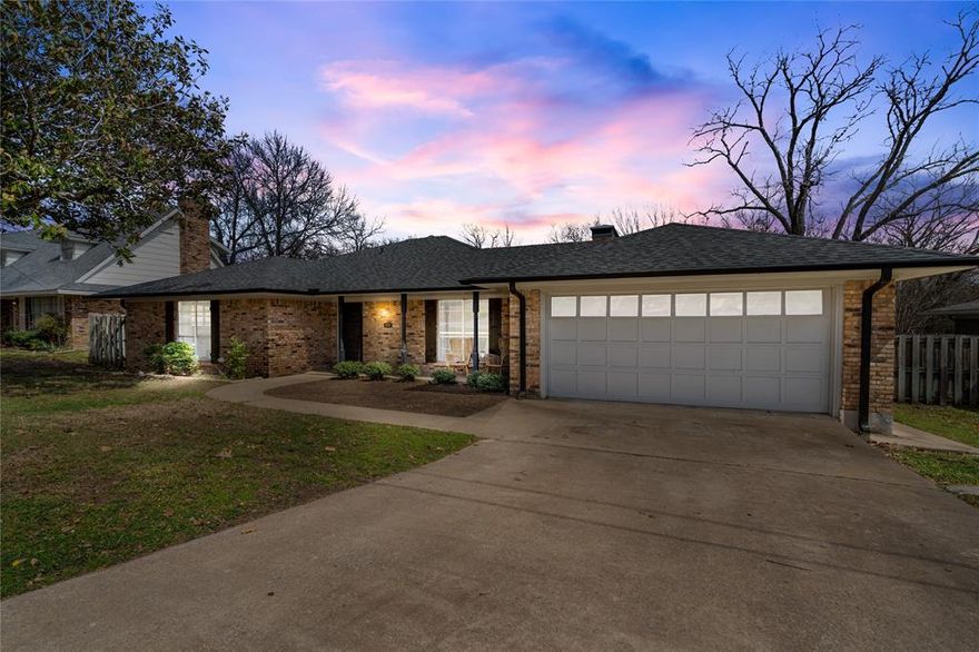 Location, location! This well maintained single story home is just one block from Waterloo Lake Park and Katy walking trail. This home boasts an array of thoughtful touches including, tons of natural light, fresh paint throughout, granite and butcher block kitchen countertops, luxury vinyl plank flooring and more. Enjoy the large, fenced in backyard, covered patio, and chicken coop. Enjoy quick commute times to highway 75 and local dining attractions. This home has no HOA and no neighbors behind you for increased privacy. Kayaking and fishing are also available at the lake, along with a park. Come see this one today!