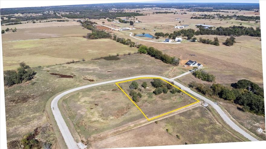 2235 Sundance Road - Whitesboro, TX 76273
1.669 Acres -Build-Ready Land - No Mobile Homes
If you’ve been searching for land for sale in Whitesboro TX to build a custom home on acreage, 2235 Sundance Road delivers the space, utilities, and investment protection buyers want in North Texas.
This 1.669-acre homesite offers the ideal setting for a custom-built home, modern farmhouse, or barndominium just minutes from downtown Whitesboro. With septic, co-op water, and co-op electric already available, the groundwork is in place to streamline your building process and move your vision forward.
The property features light deed restrictions prohibiting mobile homes — a valuable safeguard that helps protect surrounding property values and maintain the quality and integrity of the neighborhood. Buyers seeking acreage in Whitesboro TX often prioritize long-term value, and this added protection makes a meaningful difference.
Located in Grayson County with easy access to US-377, US-82, US-75, and I-35, commuting to Sherman, Gainesville, or the Dallas-Fort Worth metroplex is convenient while still enjoying peaceful country living. Lake Texoma is just a short drive away for boating, fishing, and recreation, and WinStar World Casino offers nearby dining and entertainment options.
Opportunities to purchase build-ready acreage near Lake Texoma with utilities in place and protective deed restrictions are increasingly limited. Whether you’re planning your forever home or investing in North Texas land, 2235 Sundance Road offers location, flexibility, and long-term upside.
Secure your slice of Whitesboro acreage and start building the lifestyle you’ve been planning.