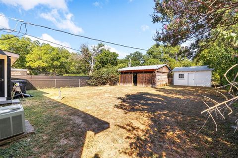 A home in Cleburne