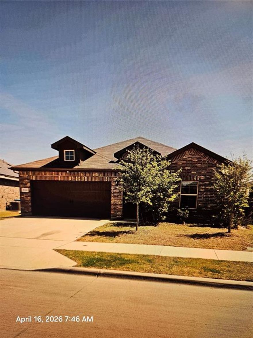Larger floorplan featuring 4 bedrooms, open floor plan, nice fenced backyard, and landscaping. Modern open-concept layout where the living, dining, and kitchen areas seamlessly come together — perfect for everyday living and entertaining. Conveniently located just minutes from major highways and Alliance Town Center, you’ll enjoy easy access to shopping, dining, and entertainment while still enjoying the comfort of a quiet neighborhood setting.