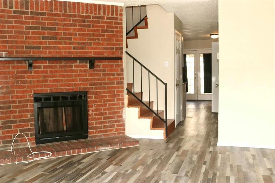 Welcome home to this beautifully updated 2-bedroom, 2.5-bath condo in the heart of Dallas! Perfect for first-time buyers or anyone looking for low-maintenance living without sacrificing style.

Step inside to a warm and functional layout designed for everyday comfort. Upstairs features brand new hardwood flooring throughout, including the stairs—replacing all carpet and giving the home a clean, modern feel.
The bathrooms have been thoughtfully updated with a fresh, contemporary touch. The kitchen comes fully equipped with brand new appliances, including a refrigerator, dishwasher, and stove. Plus, a washer and dryer are included, making this home truly move-in ready.

With two spacious bedrooms and 2.5 baths, the layout offers both comfort and privacy—perfect for roommates, small families, or guests.
Step outside to your covered patio, perfect for relaxing mornings or unwinding in the evenings—your own private outdoor space without the extra maintenance.

Enjoy the ease of condo living while being conveniently located near major highways, shopping, and dining.