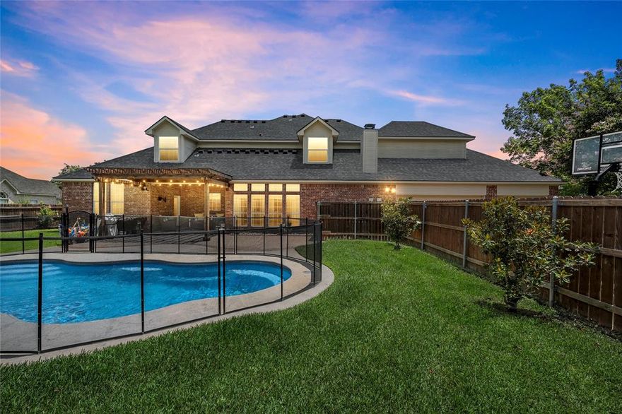 BLACK FRIDAY SALE! Reduced to $775,000! Dive into your own backyard paradise with this sparkling saltwater pool as the showstopper of this Stone Creek Ranch beauty! Featuring 3,615 square feet, 5 bedrooms, and 3 full baths, this McGregor home offers the perfect blend of space, comfort, and sophistication.

Built in 2003 and thoughtfully updated with a refreshed kitchen, newer flooring, and a resort-style backyard, this home was designed for gathering and living well. Inside, you’ll find three spacious living areas, two dining spaces, and soaring ceilings that fill the home with natural light. A grand family room with fireplace anchors the main level, while the upstairs game room offers plenty of room for fun, complete with its own full bath featuring multiple vanities and entries.

The layout is ideal: a private downstairs primary suite, a separate guest suite tucked behind the den, and three additional bedrooms upstairs for family or guests.

Step outdoors to relax or entertain—your backyard oasis awaits with a saltwater pool, covered patio, and extended sun deck surrounded by lush greenery and a stained privacy fence. The corner lot also includes a large driveway and an oversized 3-car garage for extra space and convenience.

Located in Stone Creek Ranch within the award-winning Midway ISD, this home offers quick access to Highway 84, schools, shopping, and all the amenities McGregor and Waco have to offer.

Now offered at a newly reduced price — a true opportunity to own in one of McGregor’s most desirable neighborhoods!