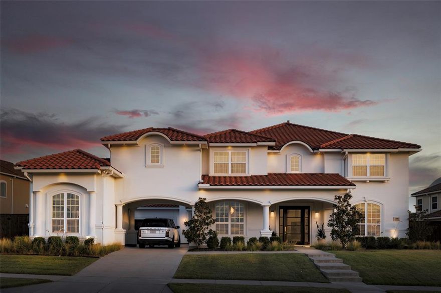 Truly luxurious North-facing Toll Brothers with an open floor plan that bathes the contemporary interior with an abundance of natural light. The sumptuous flow-through foyer & living areas showcase beautifully maintained polished porcelain flooring. Entertain in style as the generous living spaces exude elegance. The gourmet kitchen is a chef's dream, featuring top-of-the-line appliances and custom cabinetry. Retreat to the tranquil Master's Suite and indulge in spa-like Master bathroom. Enjoy the spacious backyard to create your dreamlike oasis. Located in the sought-after Phillip's Creek Ranch community. This Mediterranean masterpiece upscale amenities and a prime location. Experience unparalleled luxury living in this remarkable residence. Contact us for a private tour.