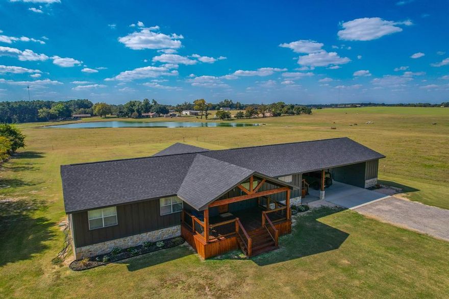Move-in ready and beautifully remodeled, this custom-built home sits on just over an acre with open views of pasture and a peaceful pond. Located on a quiet country road within sought-after LaPoynor ISD, the property offers the perfect balance of rural charm and convenience—just 10 minutes from Athens and 30 minutes from Tyler. 

The 3-bedroom, 2-bath home has been fully updated with a new roof, new siding, new aerobic septic system, fresh interior paint, and luxury vinyl plank flooring. The kitchen is designed for serious cooking and entertaining, featuring double ovens, double dishwashers, a warming drawer, and a commercial-size refrigerator and freezer, all set against elegant granite countertops. Both bathrooms include marble countertops and modern finishes, adding a touch of refinement throughout.

A large mudroom, laundry area provides flexibility for additional storage, a butler’s pantry, or custom workspace to fit your needs. Step outside to enjoy quiet country evenings on the spacious covered deck overlooking the open landscape. The 30x32 carport includes a 240 sq ft storage room—ideal for tools, equipment, or hobbies.  If an investment aspect is desired, the property is currently being used as an AirBNB and doing well.

Call today for your very own, private showing!