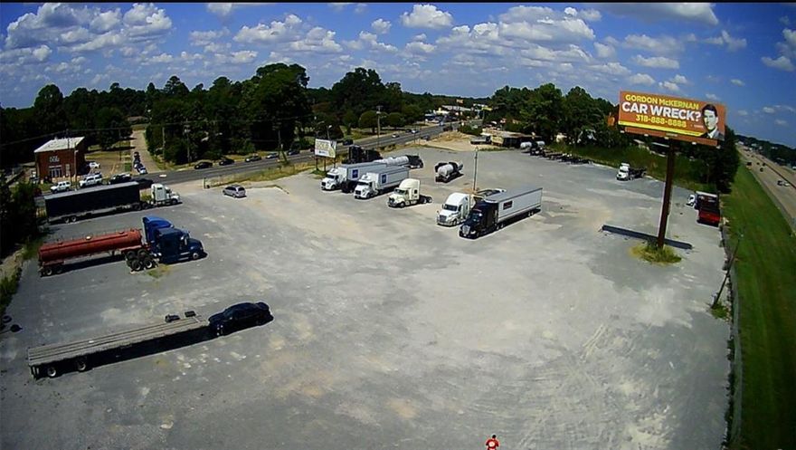 Commercial Property for Sale: Prime Truck Parking Lot & Billboard Lease
-Discover this exceptional 5-acre fully fenced commercial property located along I-20, offering approximately 300 feet of interstate visibility. This versatile site is currently utilized as a truck parking lot, featuring 60 parking spaces for trucks and trailers, along with 15 designated spaces for bobtails.
-The property is equipped with automated entrance and exit gates, enhanced by security cameras and lighting, ensuring safety and convenience for users. Additionally, it includes a billboard lease, providing an additional revenue stream.
-This site is ideal for various uses, including an oil field yard, transportation company yard, or a continued truck parking facility. Take advantage of this prime location and endless possibilities!