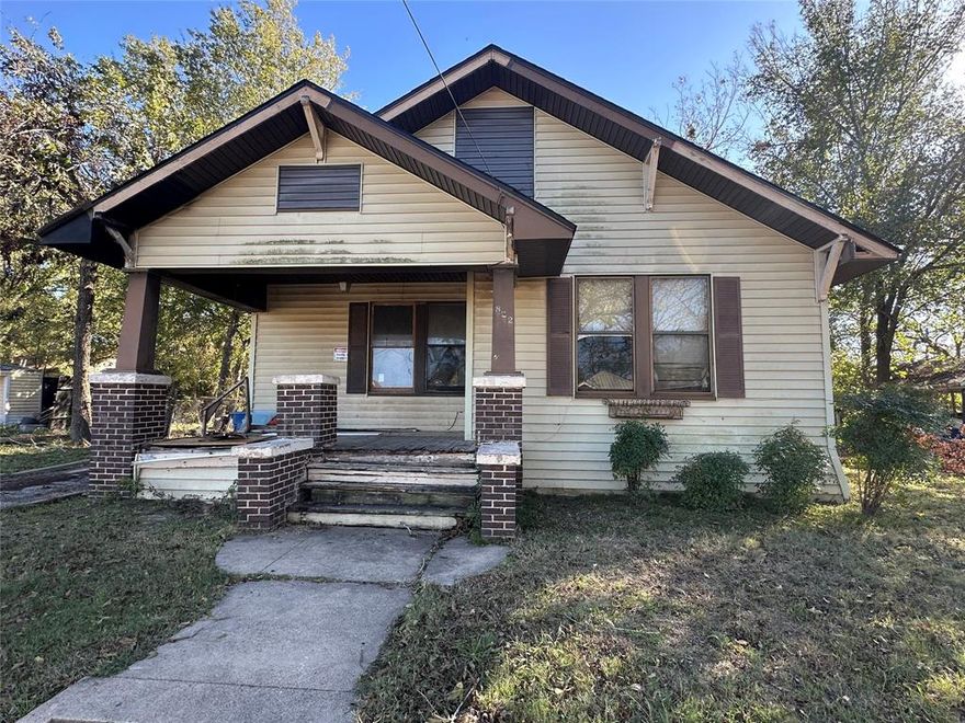 Great investment opportunity! This home is perfect for anyone looking to flip or a project with strong upside potential. It already comes with major updates completed, including a new roof and updated electrical, giving you a solid foundation to build on. With its flexible layout inside you could add a second bathroom. Did I mention that there is also a garage wired for office or mother-n-law suite. Whether you are planning to renovate or rent it out for steady income, this property offers endless possibilities. Owner finance is available as well.