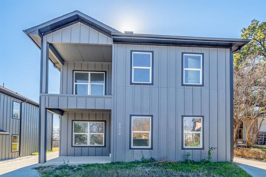 This striking multi-unit property displays contemporary architecture with geometric forms and minimalist aesthetics. The building presents thoughtful design elements that create functional living spaces with modern appeal. This newly constructed property represents an exceptional investment opportunity in today's market. Completed in 2025, the building offers immediate income potential with its six-bedroom, two-bathroom configuration that appeals to diverse tenant demographics. The fresh construction requires only finishing touches to complete, providing investors the flexibility to customize final details while maintaining cost control. Located on a quiet cul-de-sac, the property offers a peaceful residential setting that enhances its rental appeal to quality tenants seeking tranquility. The strategic proximity to the Fort Worth Stockyards significantly enhances rental prospects, as this historic entertainment district draws visitors year-round and provides tenants with convenient access to dining, shopping, and cultural attractions. With excellent rental potential already established, this investment delivers both current income opportunities and long-term appreciation prospects in a desirable location.

 Contact us today to arrange a viewing of this modern multi-unit property and discover how its contemporary design and thoughtful layout could meet your requirements.