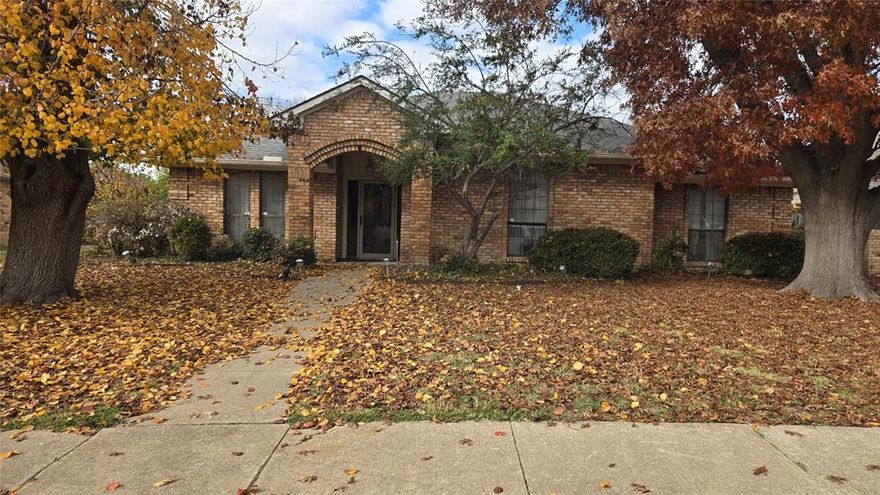 Great location for your next investment! An interior lot in the Woodgate addition with easy access to Frankford and I35. This is the opportunity to get in and make this house what you want with 3 bedrooms, 2.5 bath, two living spaces and two dining rooms with one offering a fireplace. Parking is a two car garage with alley access. Property being sold AS IS. This has been taken into account with the list price. HIGHEST AND BEST DUE SUNDAY, DEC 28TH, AT 4PM.