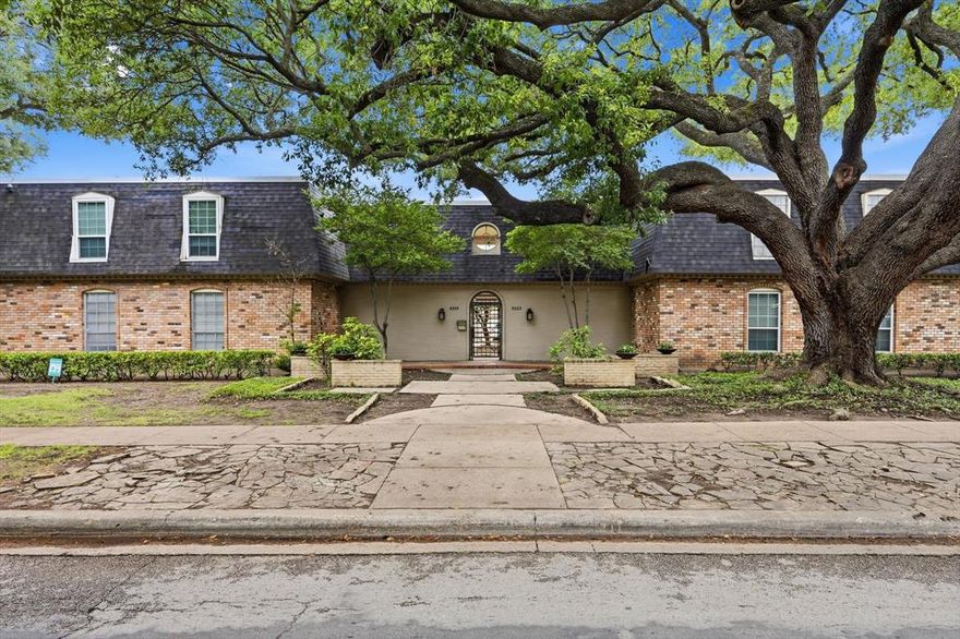Charming 2-Bedroom Condo in Oak Lawn – Spacious Patio & Prime Location! Welcome to this upstairs unit offering 2 bedrooms, 2 full bathrooms, and 977 square feet of comfortable living space in the heart of Dallas that has recently been renovated. Tucked away in a quiet, gated community, this condo offers both privacy and convenience just minutes from Uptown, the Medical District, and Love Field. Step inside to an open layout featuring a spacious living area and dining space, perfect for entertaining or relaxing. With newly installed LVP, fresh paint, no more popcorn ceilings, and renovated bathrooms, it is move- in ready and waiting for you. The kitchen offers ample cabinetry and counter space, while large windows flood the unit with natural light. Enjoy outdoor living on the expansive front patio, a rare find and ideal for morning coffee or evening gatherings. Both bedrooms are generously sized with walk-in closets. The primary has an en-suite bathroom, making this home ideal for roommates, guests, or a home office setup. Additional features include an upstairs unit with no neighbors above, a private gated community with pool access, assigned parking, easy access to major highways, shopping, dining, and DART rail. If you work in the medical district or Downtown, this is the perfect loccation fo you. Don’t miss your chance to own a quiet, low-maintenance home in a prime Dallas location.