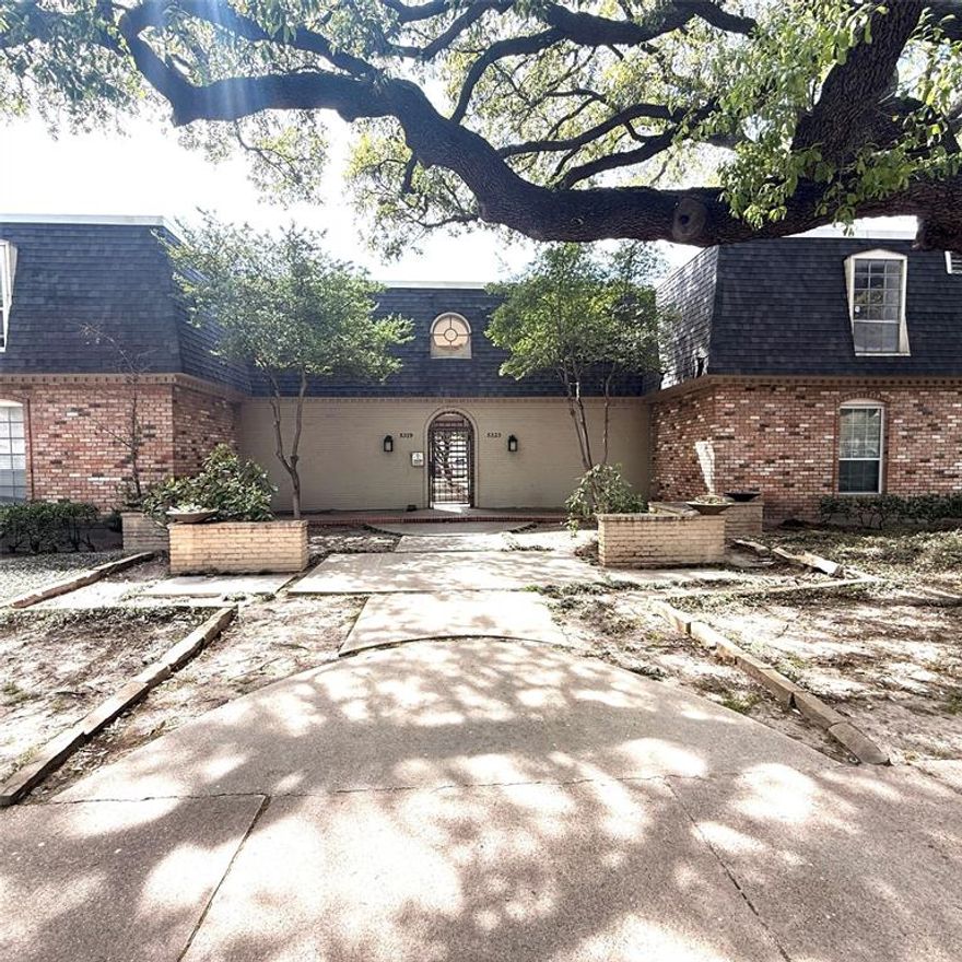 Charming 2-Bedroom Condo in Oak Lawn – Spacious Patio & Prime Location! Welcome to this upstairs unit offering 2 bedrooms, 2 full bathrooms, and 977 square feet of comfortable living space in the heart of Dallas that has recently been renovated. Tucked away in a quiet, gated community, this condo offers both privacy and convenience just minutes from Uptown, the Medical District, and Love Field. Step inside to an open layout featuring a spacious living area and dining space, perfect for entertaining or relaxing. With newly installed LVP, fresh paint, no more popcorn ceilings, and renovated bathrooms, it is move- in ready and waiting for you. The kitchen offers ample cabinetry and counter space, while large windows flood the unit with natural light. Enjoy outdoor living on the expansive front patio, a rare find and ideal for morning coffee or evening gatherings. Both bedrooms are generously sized with walk-in closets. The primary has an en-suite bathroom, making this home ideal for roommates, guests, or a home office setup. Additional features include an upstairs unit with no neighbors above, a private gated community with pool access, assigned parking, easy access to major highways, shopping, dining, and DART rail. If you work in the medical district or Downtown, this is the perfect loccation fo you. Don’t miss your chance to own a quiet, low-maintenance home in a prime Dallas location.