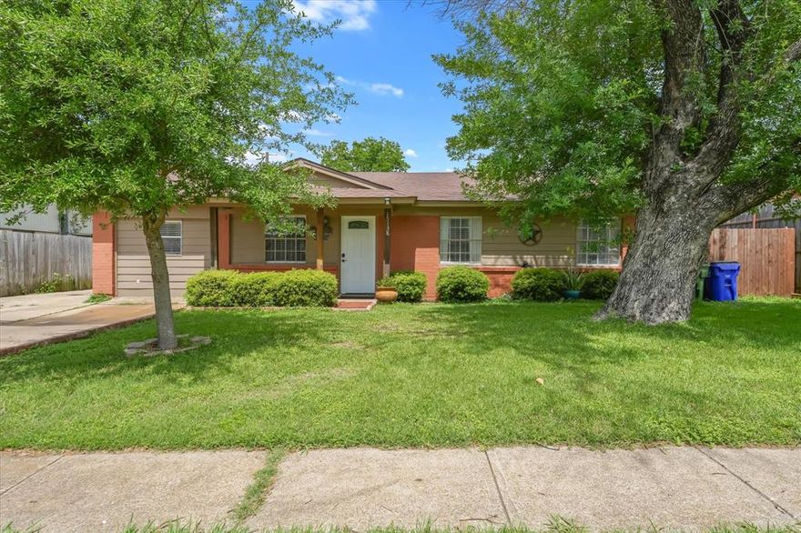 Move-in ready! This charming 3-bedroom, 1.5-bath home in the growing city of Balch Springs features a beautifully renovated kitchen with granite countertops, offering both style and functionality. Enjoy an oversized backyard-perfect for entertaining outdoor activities, or future additions-with convenient driveway access to the rear of the property. Whether you're a first-time buyer or looking to invest, this home offers comfort, space, and great potential in a prime location just minutes from shopping, dining, and major highways.